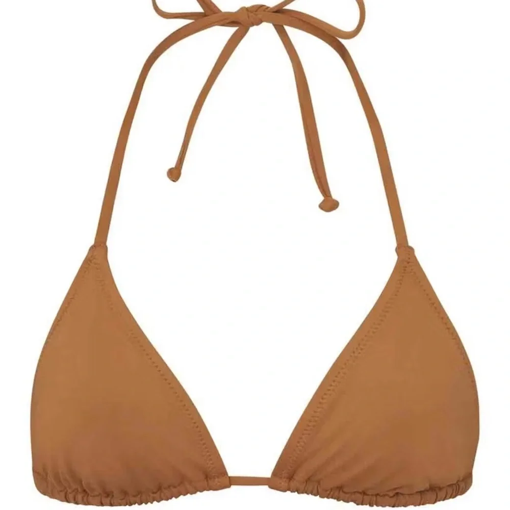 Skims Triangle‎ Swim Top | Color: Almond